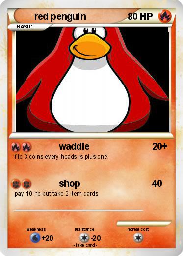 Pokemon red penguin