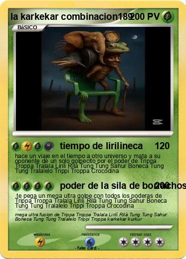 Pokemon la karkekar combinacion189