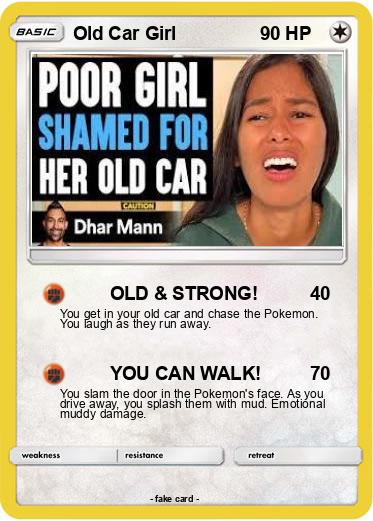 Pokemon Old Car Girl