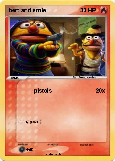 Pokemon bert and ernie