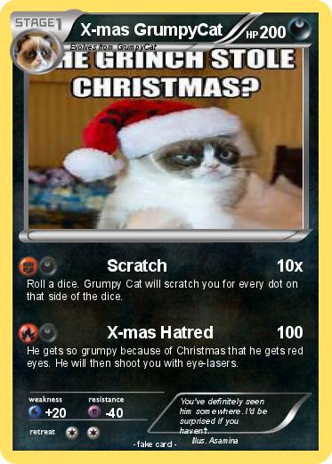 Pokemon X-mas GrumpyCat