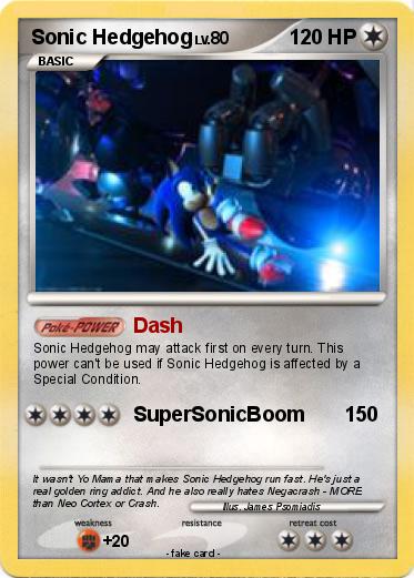 Pokemon Sonic Hedgehog