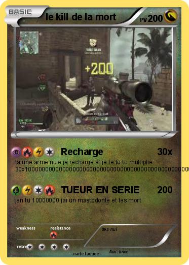 Pokemon le kill de la mort