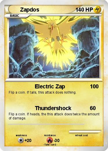 Pokemon Zapdos