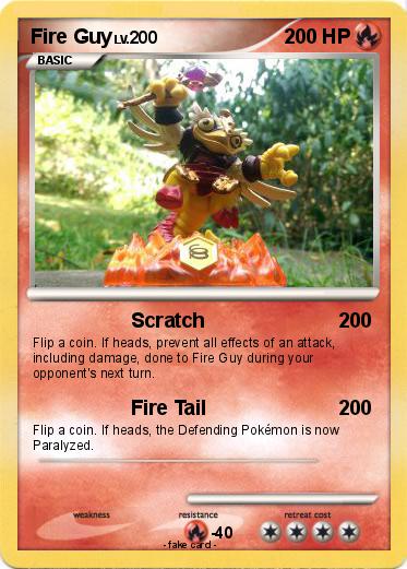Pokemon Fire Guy