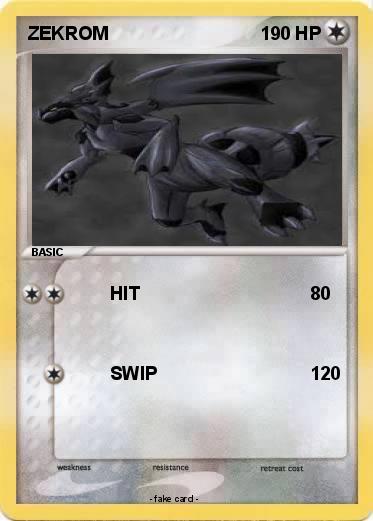 Pokemon ZEKROM