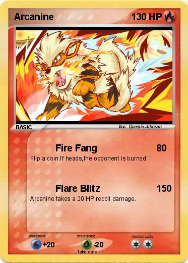 Pokemon Arcanine