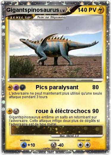 Pokemon Gigantspinosaurus