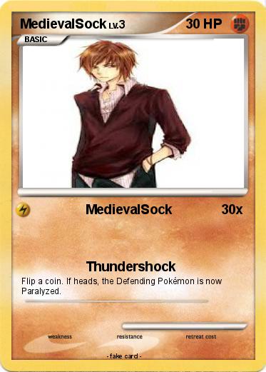 Pokemon MedievalSock