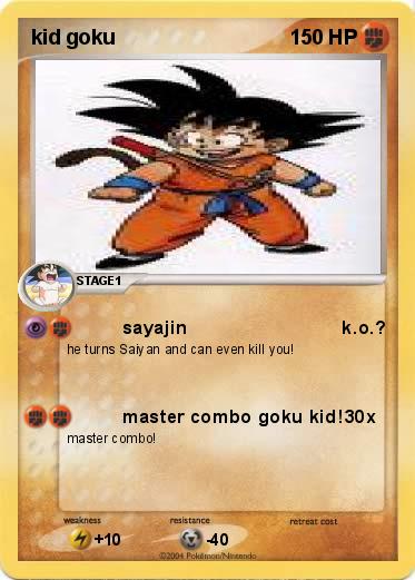 Pokemon kid goku