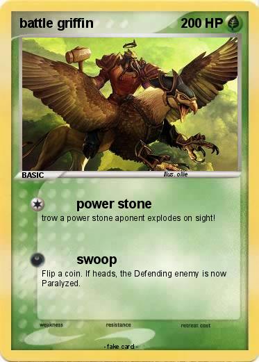 Pokemon battle griffin
