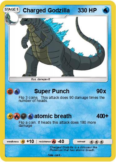 Pokemon Charged Godzilla     3
