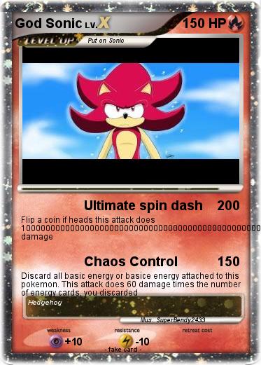 Pokemon God Sonic