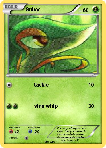 Pokemon Snivy