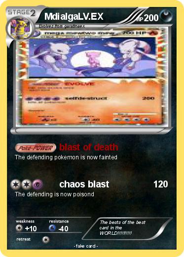 Pokemon MdialgaLV.EX