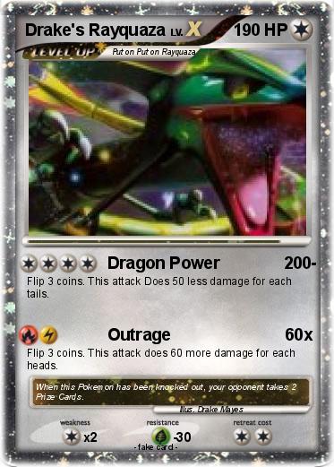 Pokemon Drake's Rayquaza