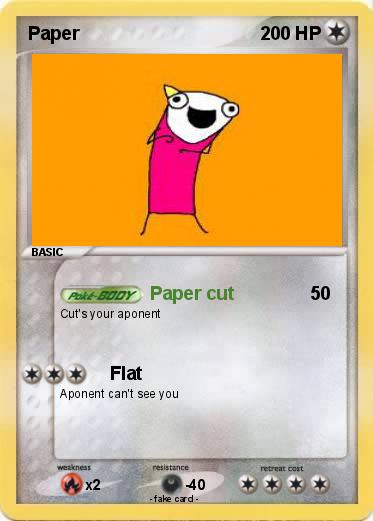Pokemon Paper