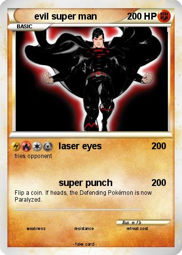 Pokemon evil super man