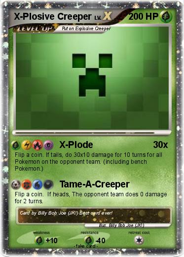 Pokemon X-Plosive Creeper