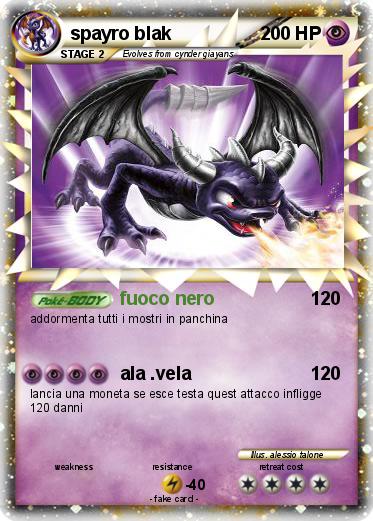 Pokemon spayro blak