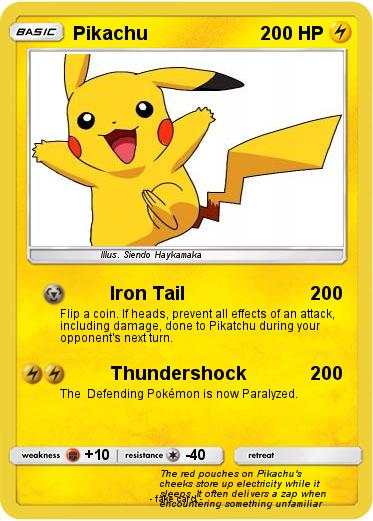 Pokemon Pikachu