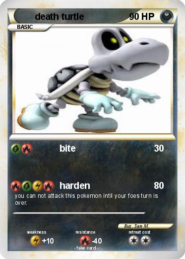 Pokemon death turtle