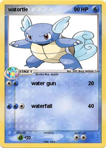 Pokemon watortle