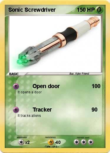 Pokemon Sonic Screwdriver