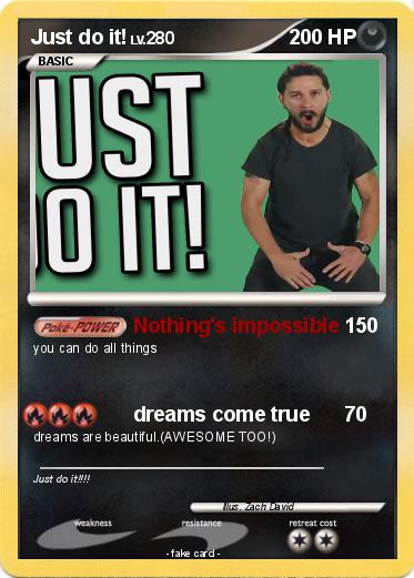 Pokemon Just do it!