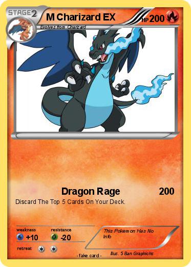 Pokemon M Charizard EX