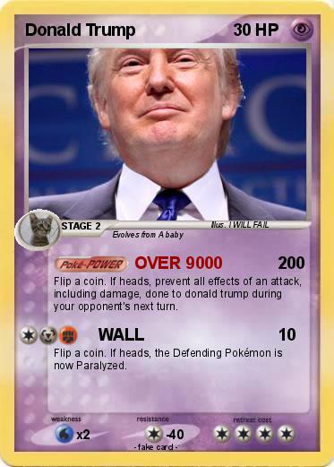 Pokemon Donald Trump