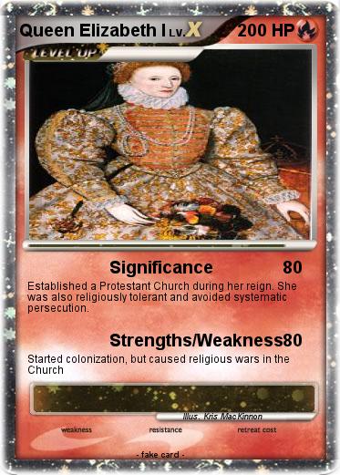 Pokemon Queen Elizabeth I