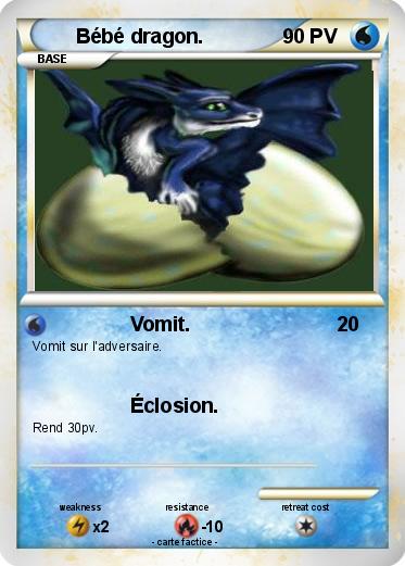 Pokemon Bébé dragon.