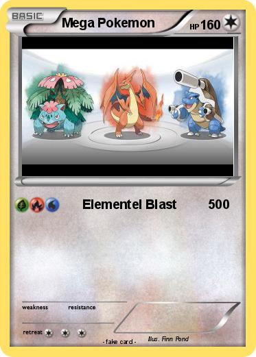 Pokemon Mega Pokemon