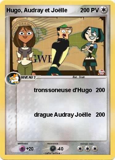Pokemon Hugo, Audray et Joëlle