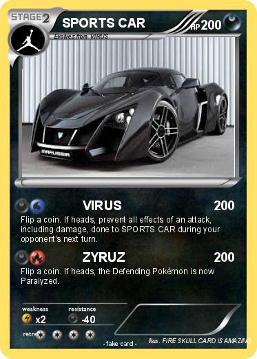 Pokemon SPORTS CAR