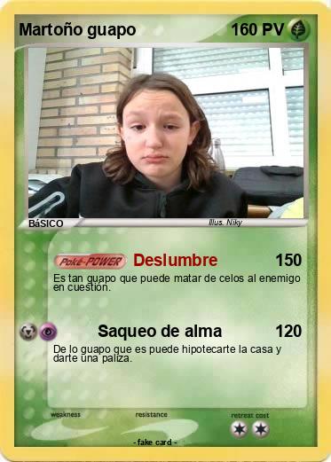 Pokemon Martoño guapo