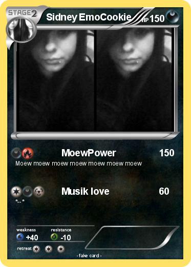 Pokemon Sidney EmoCookie