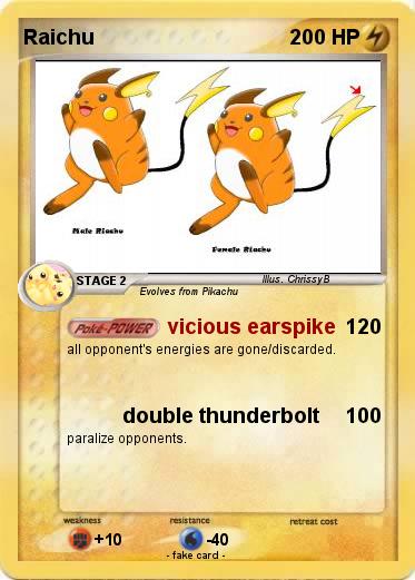 Pokemon Raichu