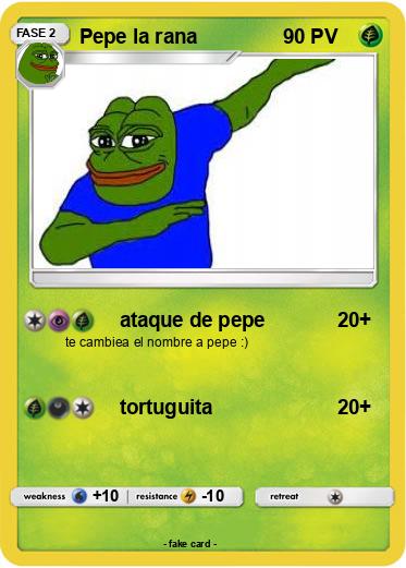 Pokemon Pepe la rana