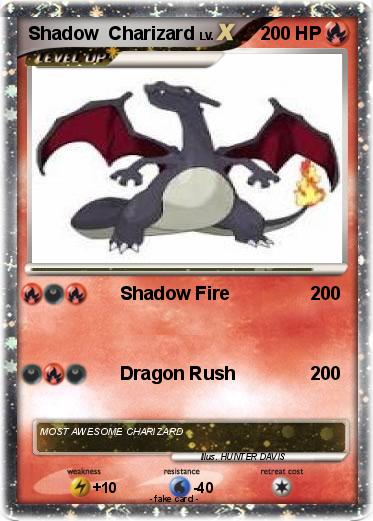 Pokemon Shadow  Charizard