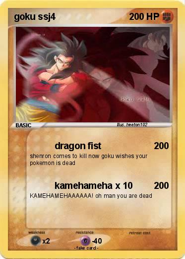 Pokemon goku ssj4