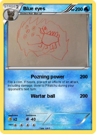 Pokemon Blue eyes