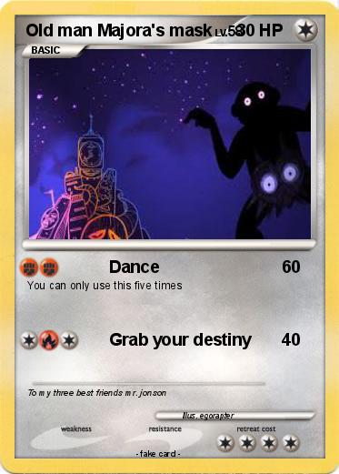 Pokemon Old man Majora's mask