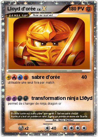 Pokemon Lloyd d'orée
