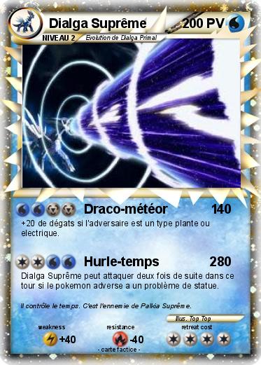 Pokemon Dialga Suprême