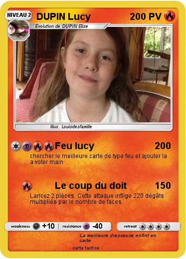 Pokemon DUPIN Lucy