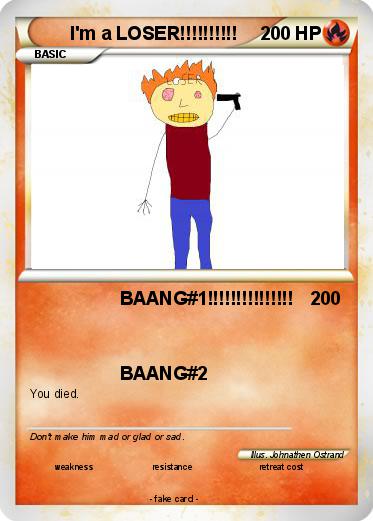 Pokemon I'm a LOSER!!!!!!!!!!