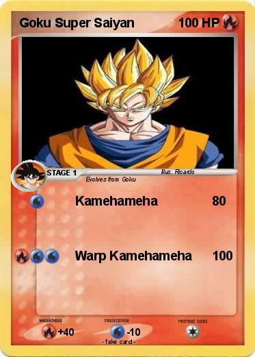 Pokemon Goku Super Saiyan
