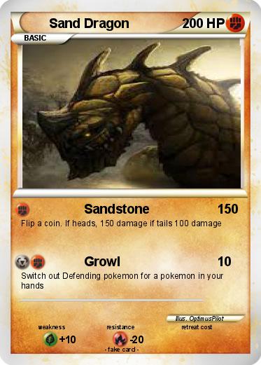 Pokemon Sand Dragon
